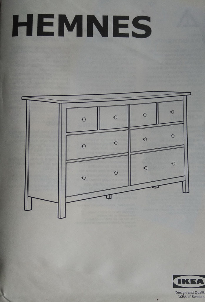 Комод hemnes ikea сборка